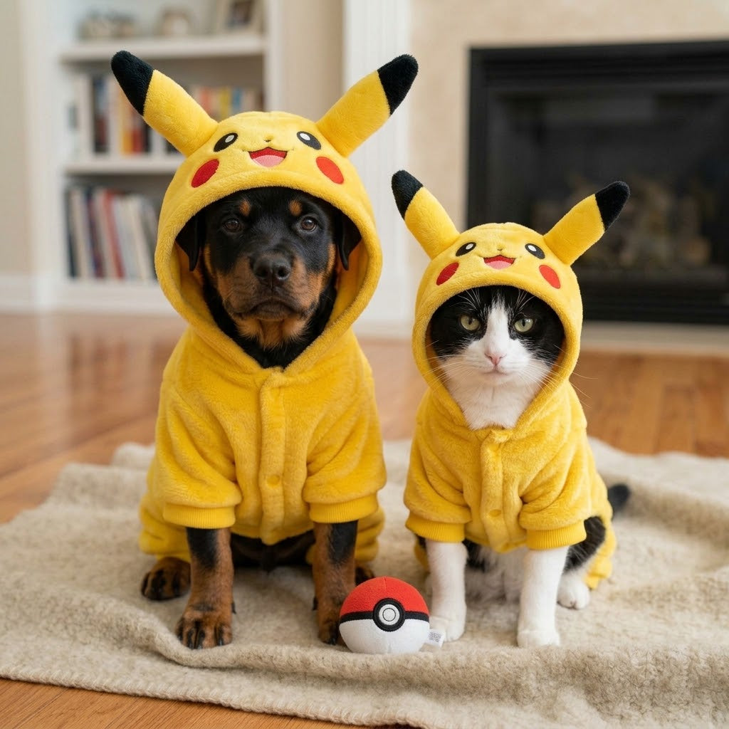 DISFRAZ DE PIKACHU