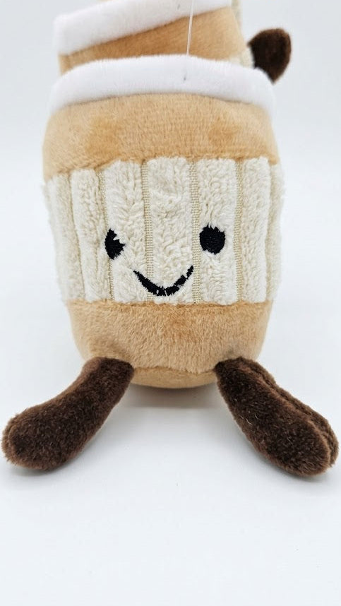 PELUCHE DE FRAPUCCINO CATNIP+VALERIANA+MENTA PARA GATOS